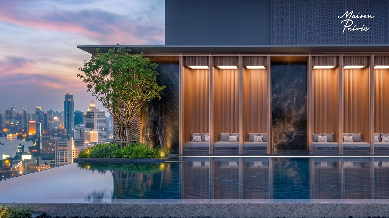Maison Privée Ciputra Hà Nội – Biểu tượng căn hộ hạng sang mới tại Tây Hồ 3 Bể bơi tầng mái